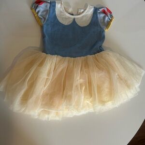 Blue and Cream Kids Costume Dress